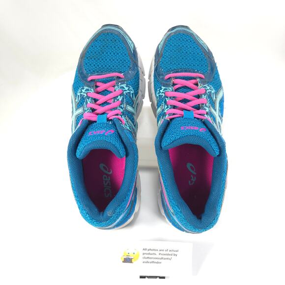 ASICS Gel-Excite 3 Athletic Running Shoe Womens Size 8.5 T5B9N Blue Pink - Picture 6 of 9